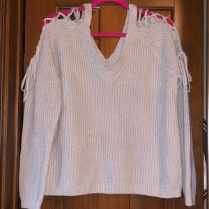 Pacsun-LA Hearts- light grey sweater